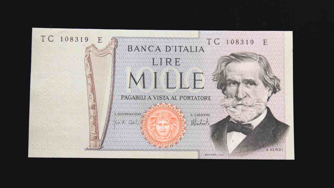 Mille lire Verdi 