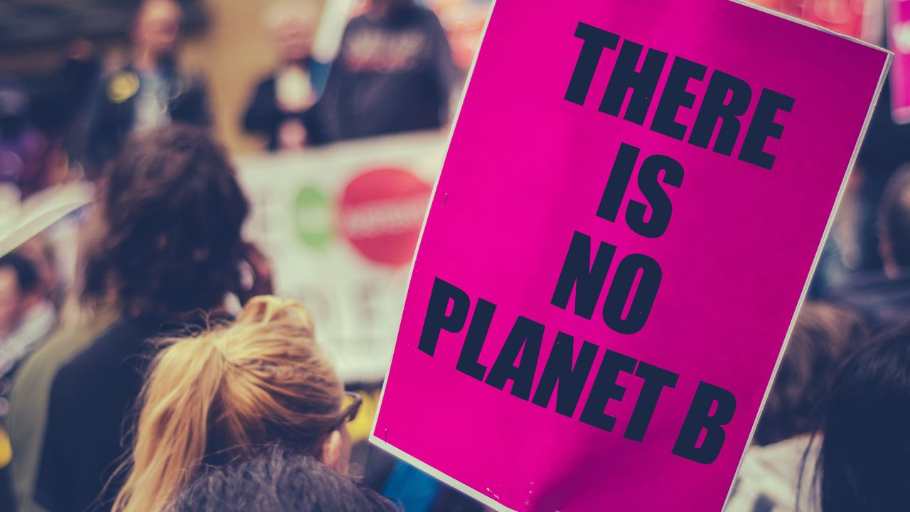 There Is No Planet B protesta