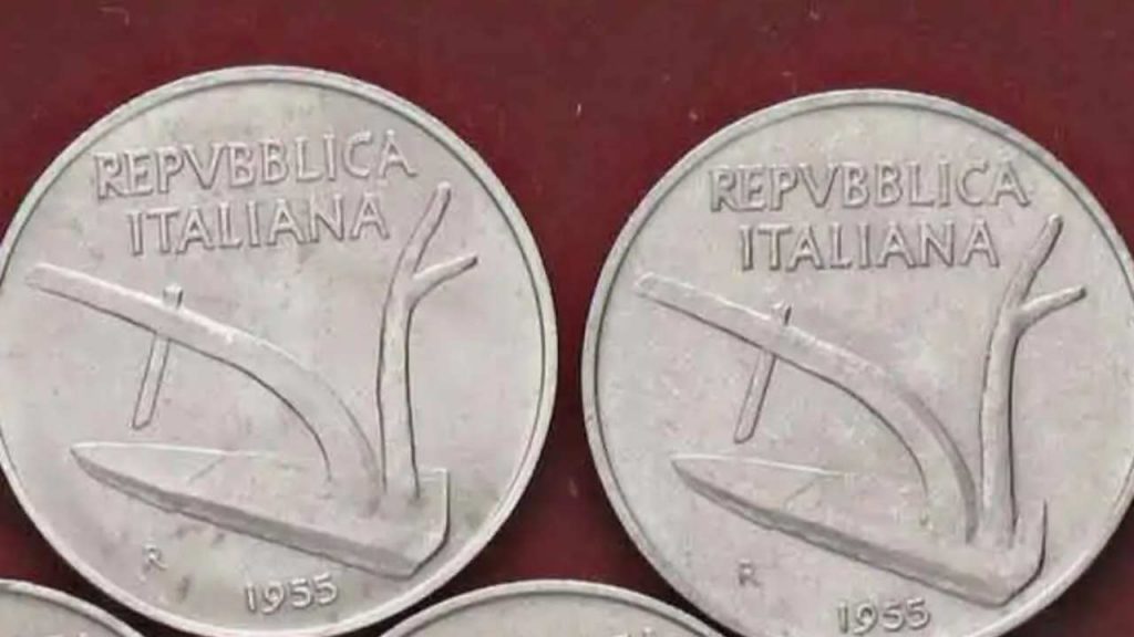 moneta italiana 10 lire 1955 valore