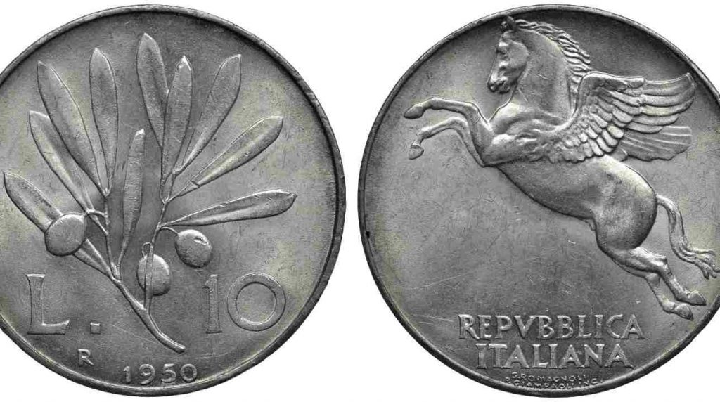 Monete della vecchia lira: la versione con Pegaso vale 3000 euro