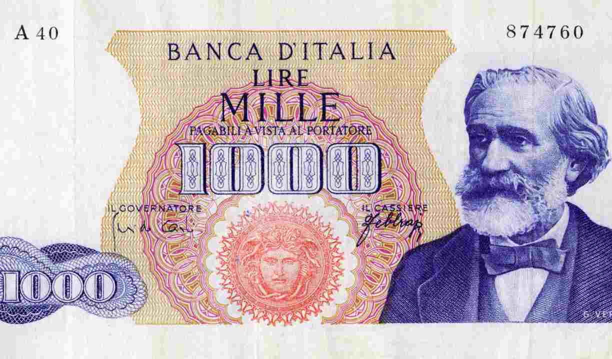 1000 lire Verdi