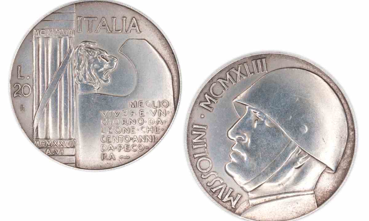 Moneta Mussolini