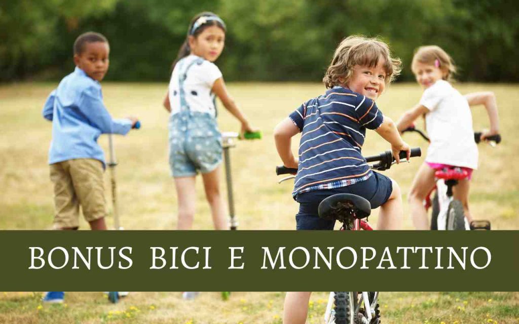 BONUS BICI E MONOPATTINO