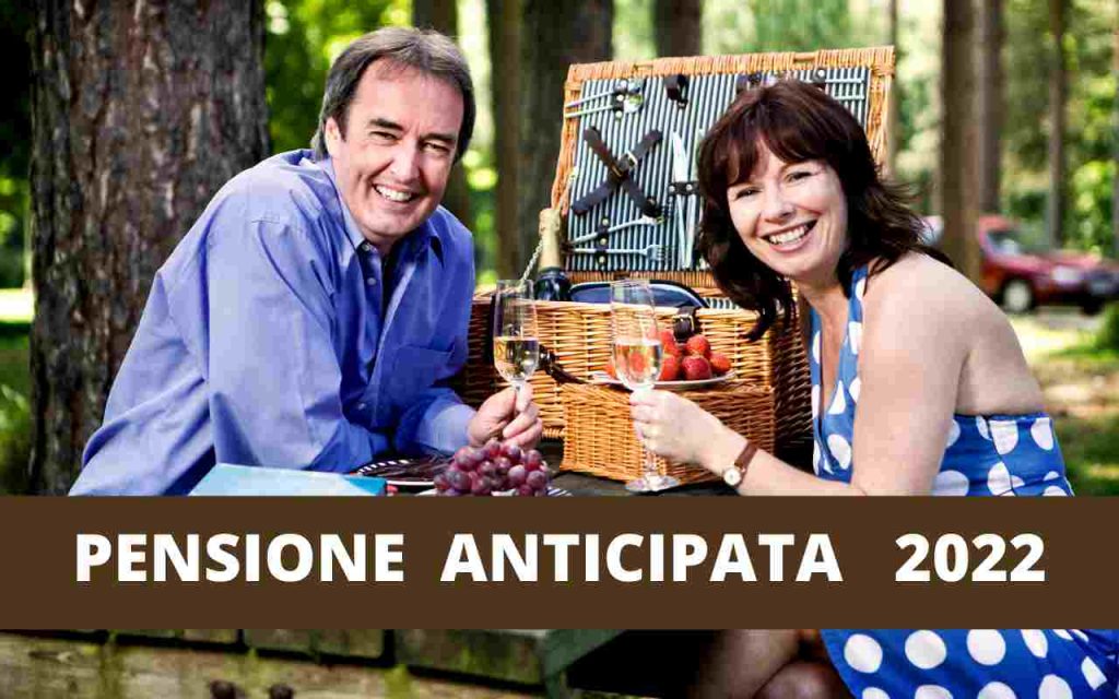 PENSIONE ANTICIPATA 2022