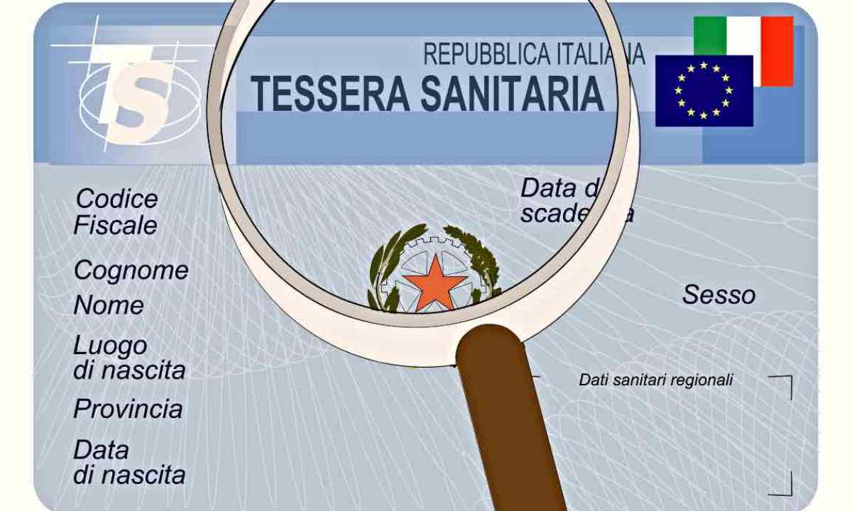 nuova tessera sanitaria