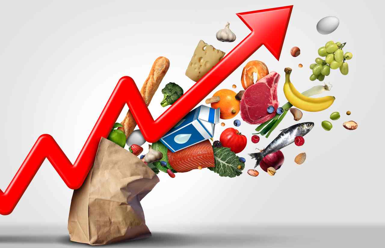 Aumento prezzi degli alimentari