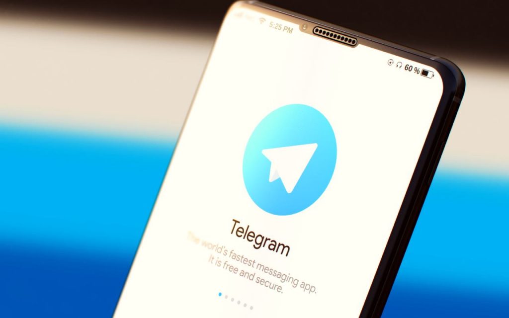 Telegram smartphone