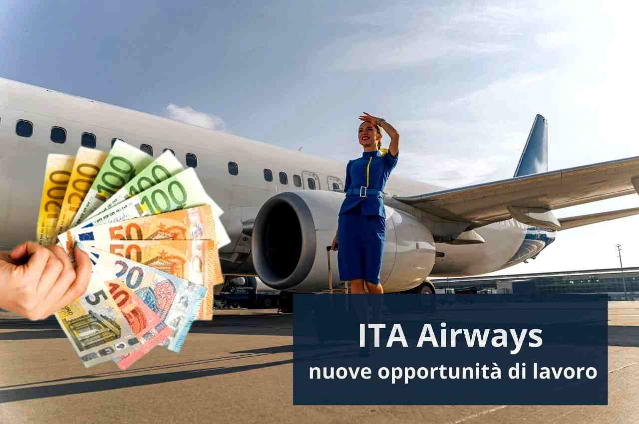 ITA Airways, nuove opportunità di lavoro
