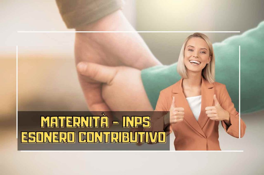 Maternità esonero contributivo