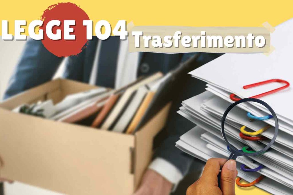 legge 104 trasferimento