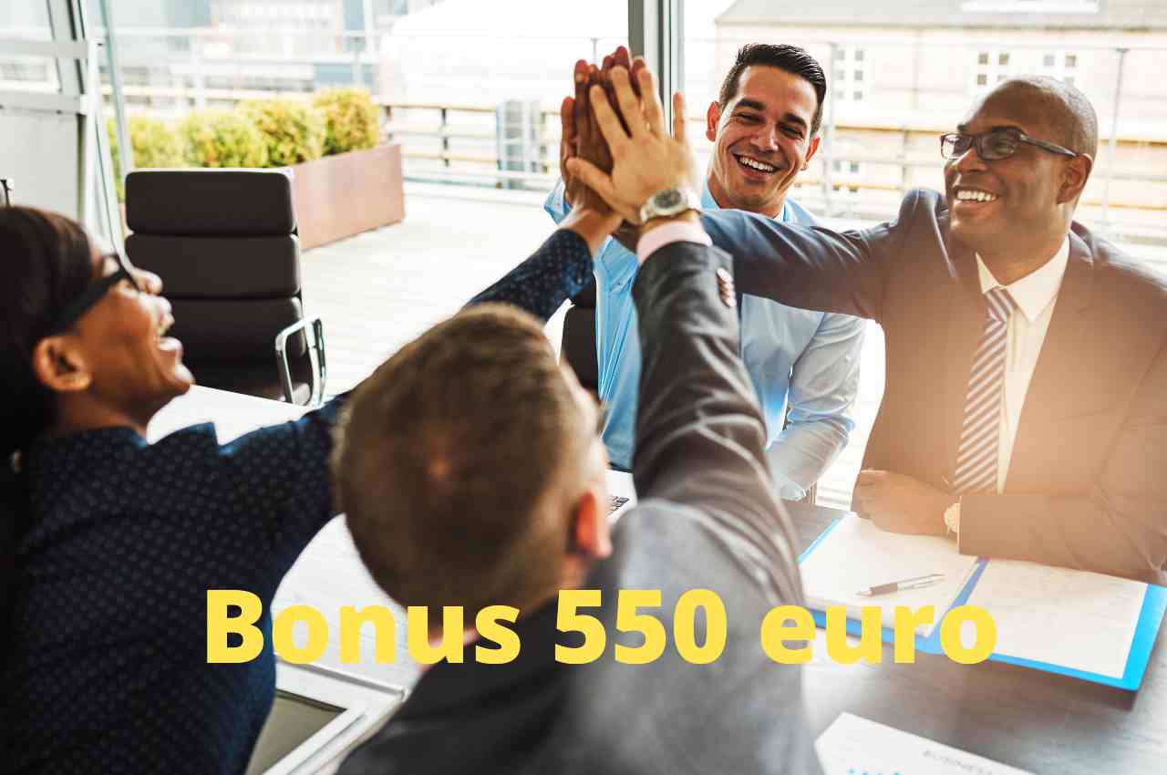 bonus 550 