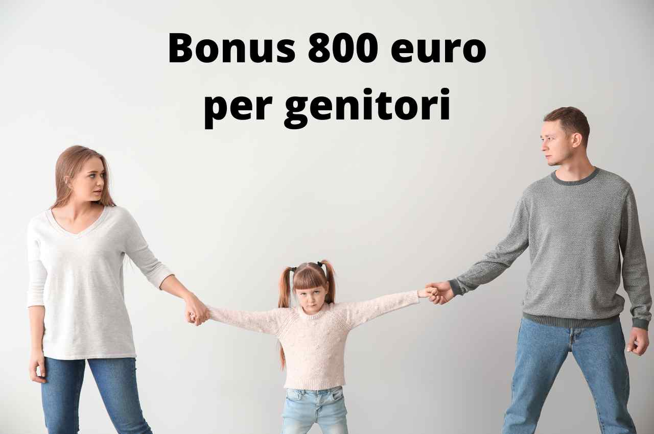 Bonus 800 euro per genitori