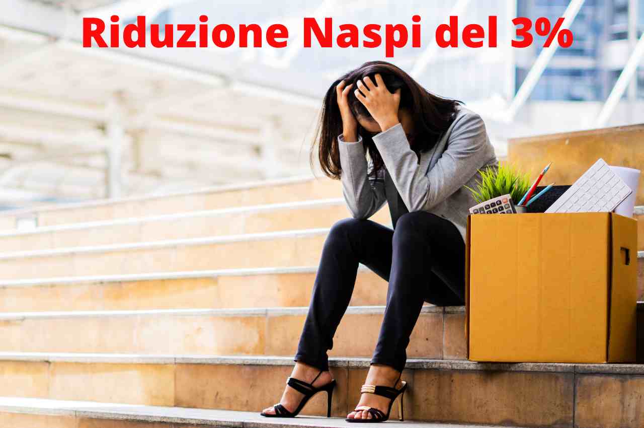 Riduzione Naspi del 3%: 