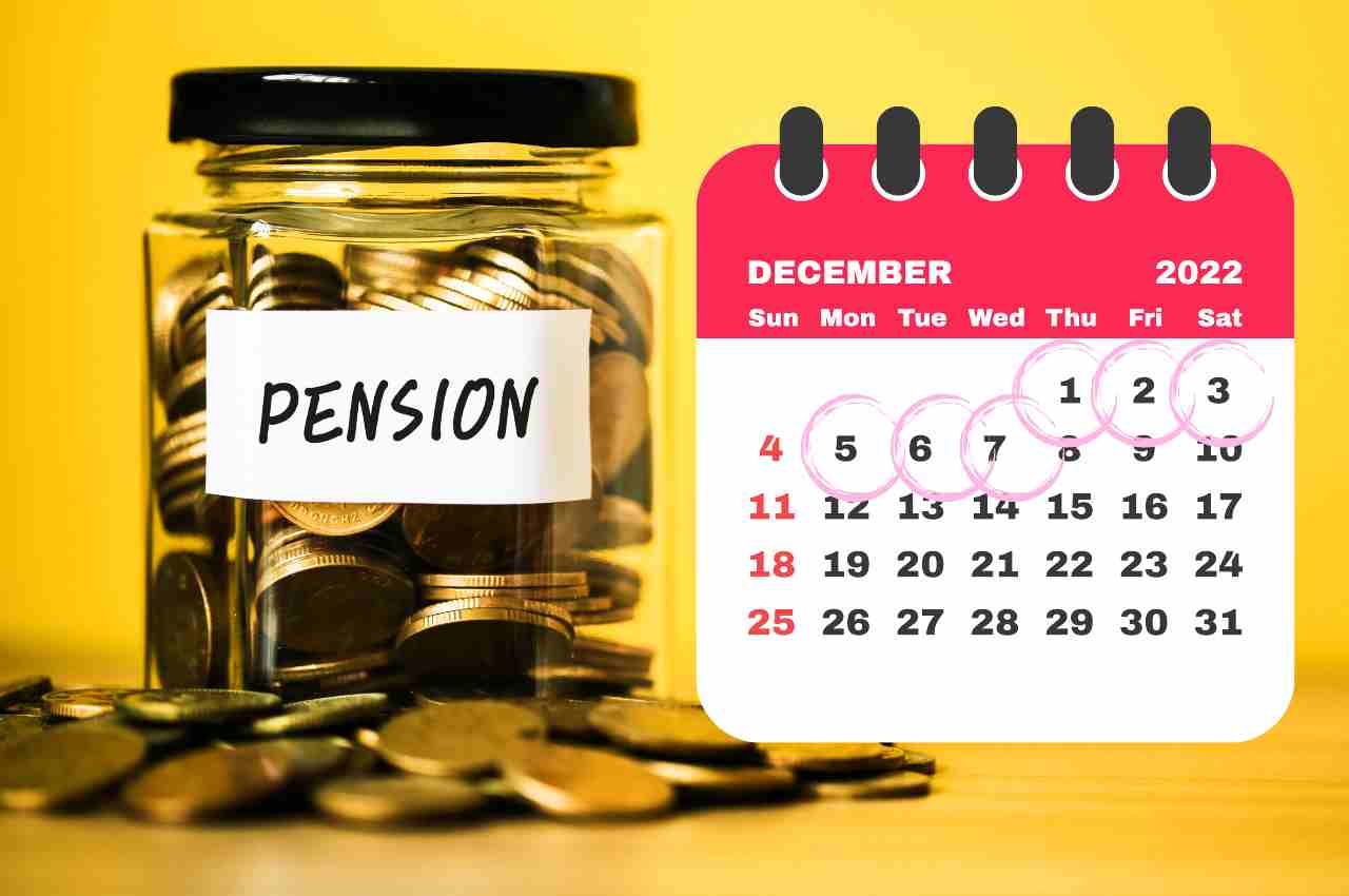 A dicembre pensioni più alte