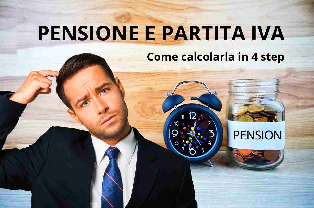 calcolare partita iva e pensione