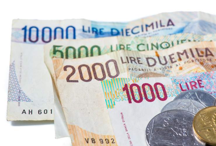 Banconote in Lire