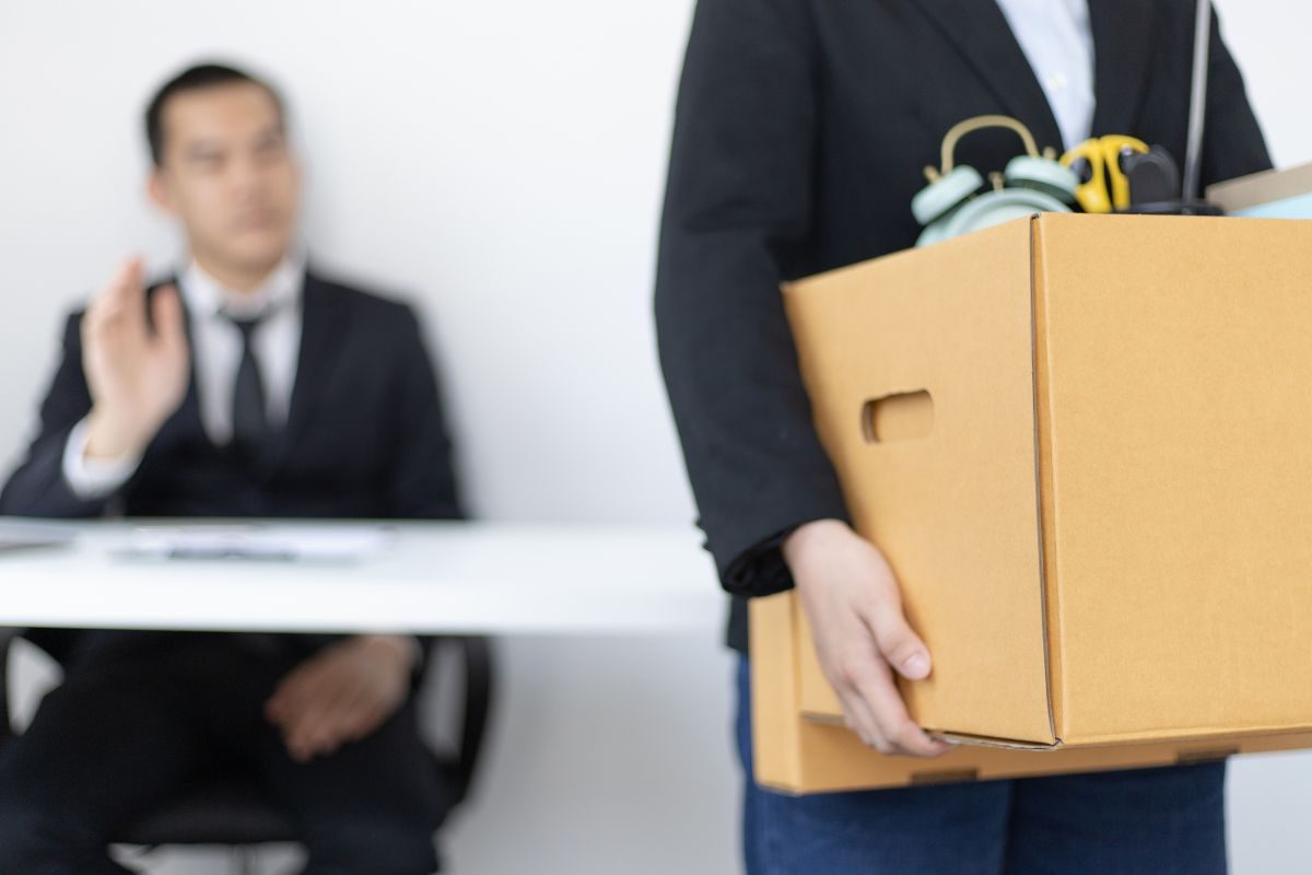 Persona che ha perso il lavoro