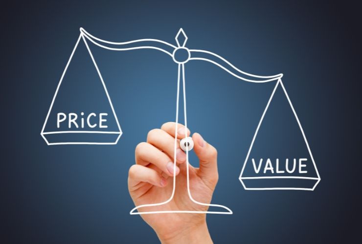 calo e rialzo target price