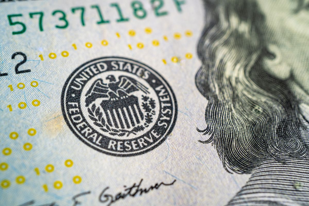 Dollaro con stemma Fed