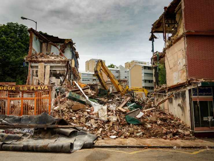 casa demolita