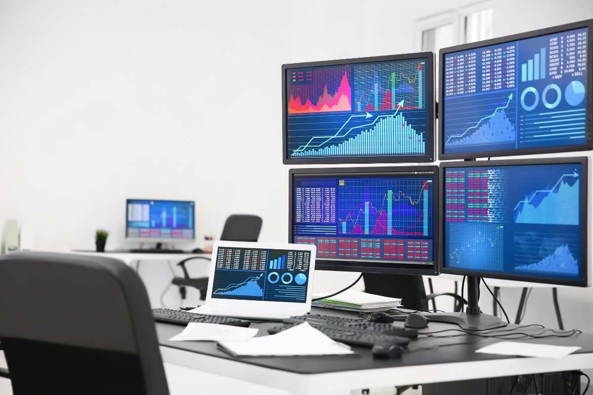 Monitor e grafici mercati