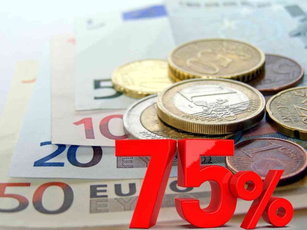 invalidità 75%