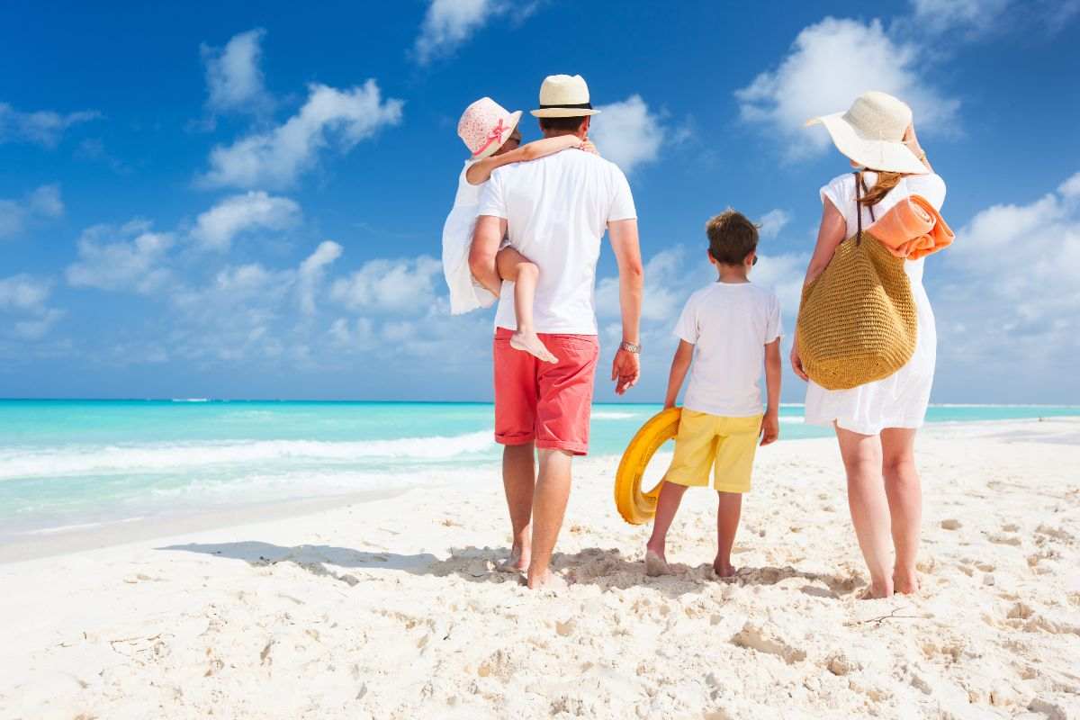Persone in vacanza