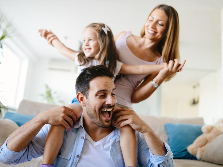 famiglia felice