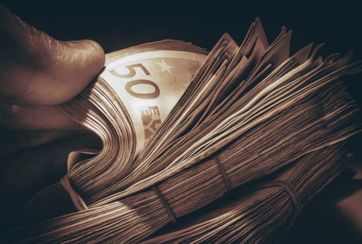 Mazzo di banconote da 50 euro