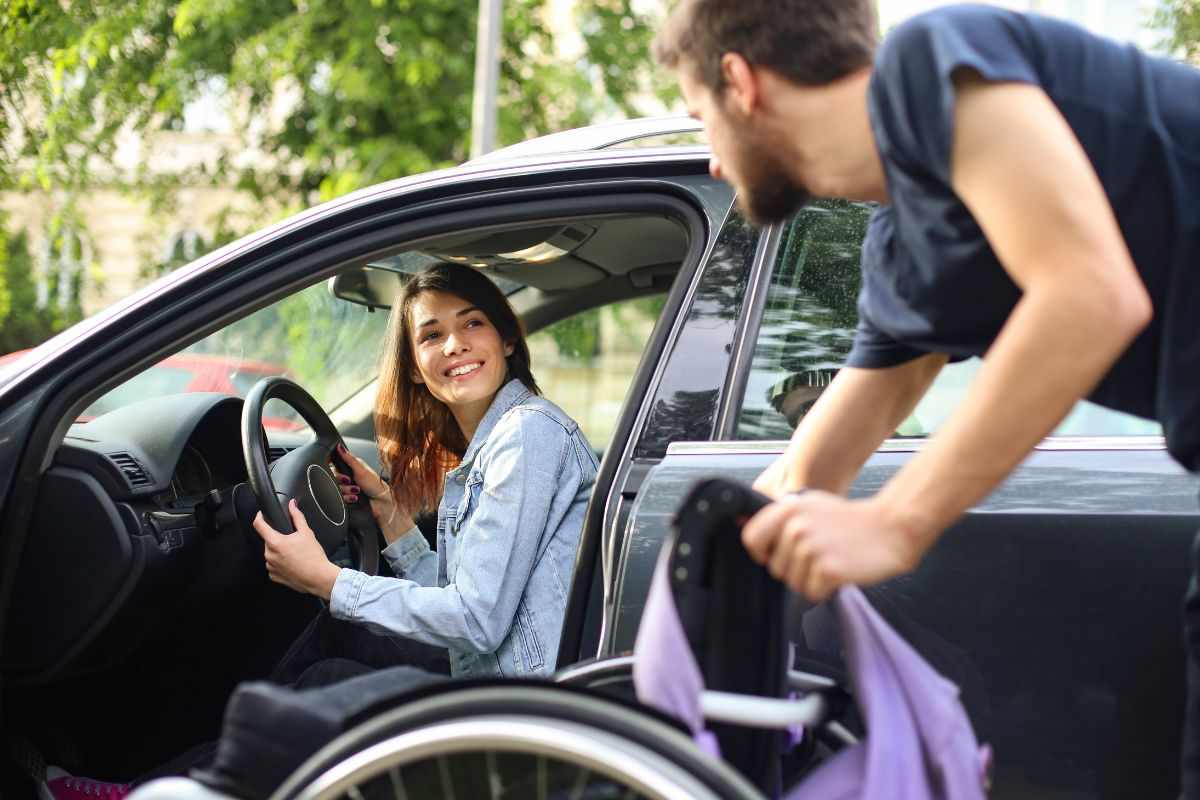 Disabile alla guida
