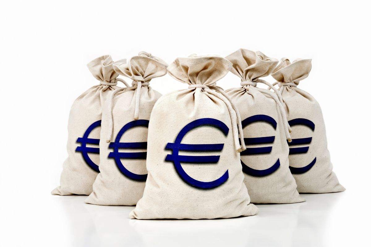 sacchi con simbolo euro
