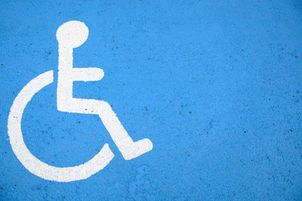simbolo disabilità