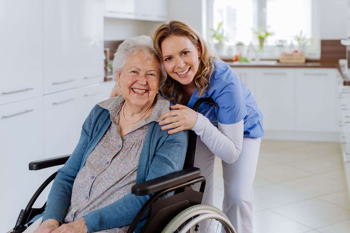disabile con caregiver