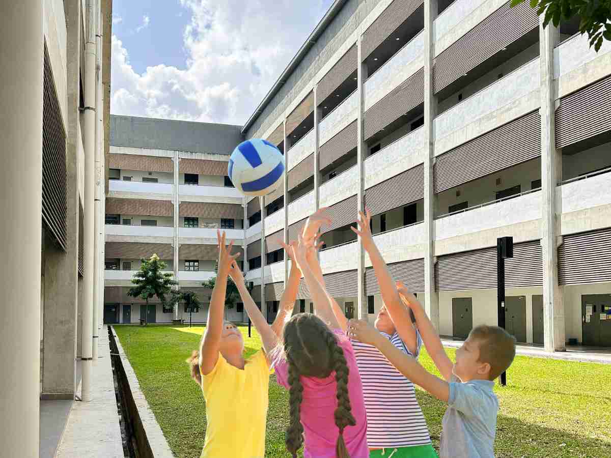 cortile condominiale
