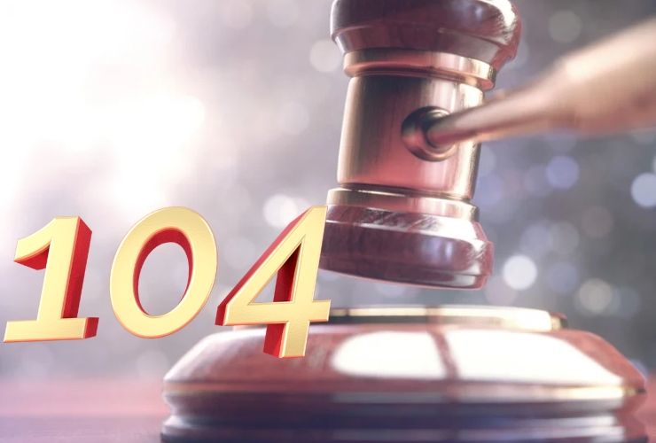 licenziamento permessi 104