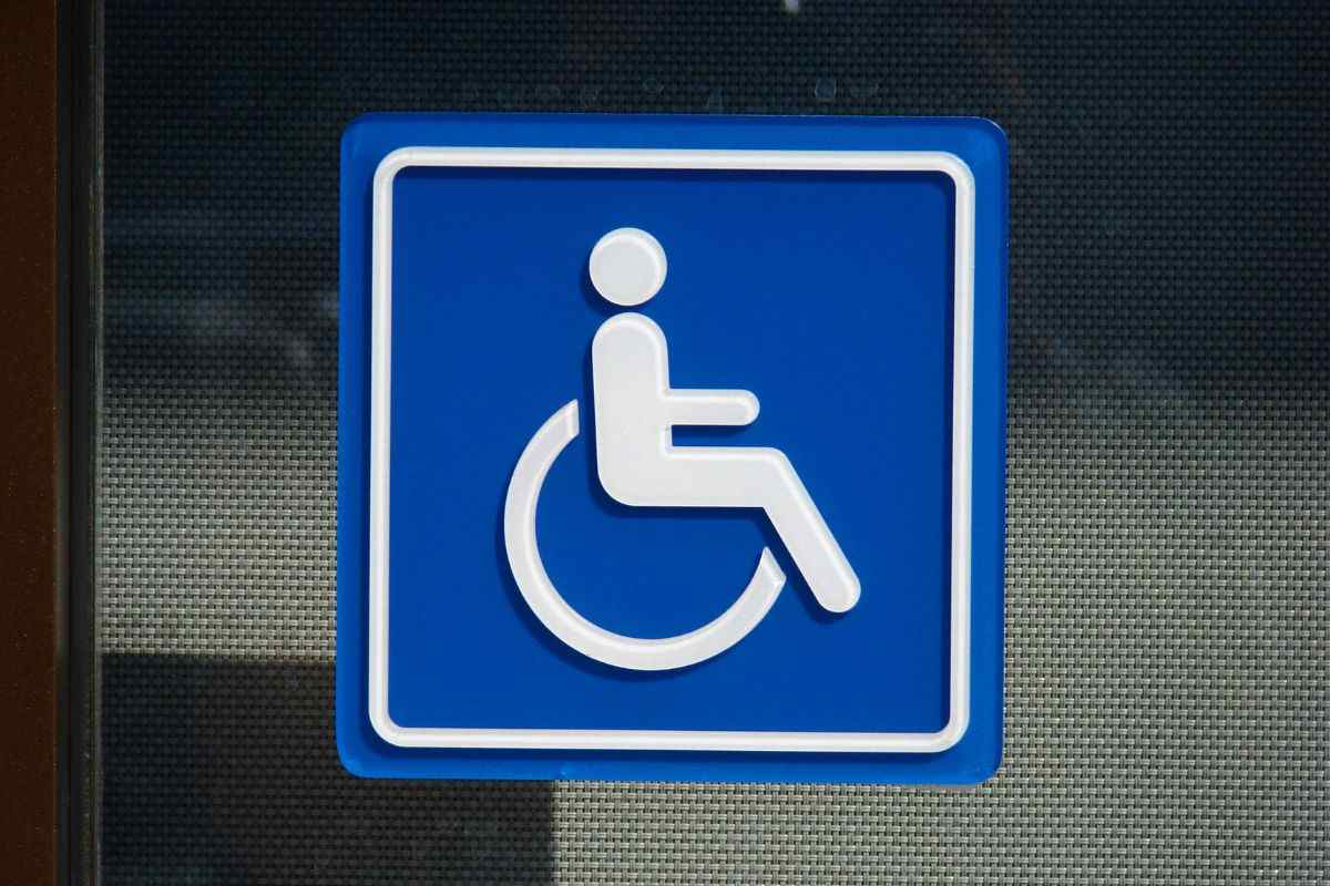 simbolo disabilità