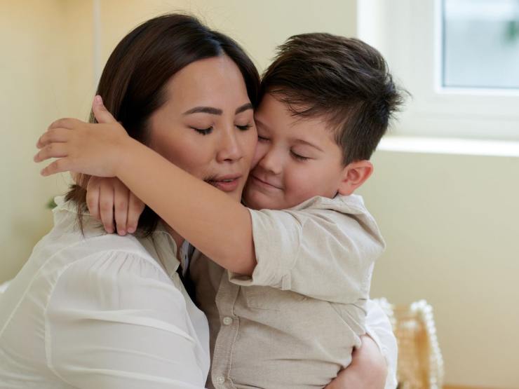 mamma e figlio