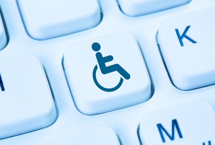simbolo disabilità
