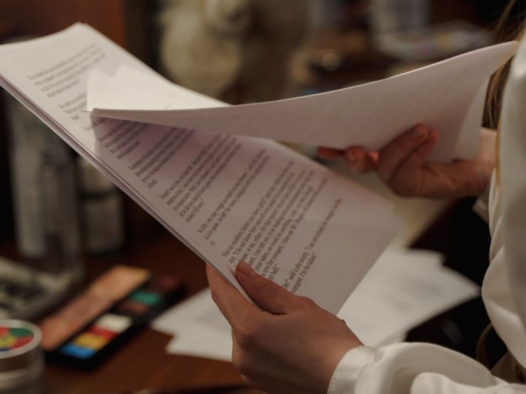 persona che legge le carte