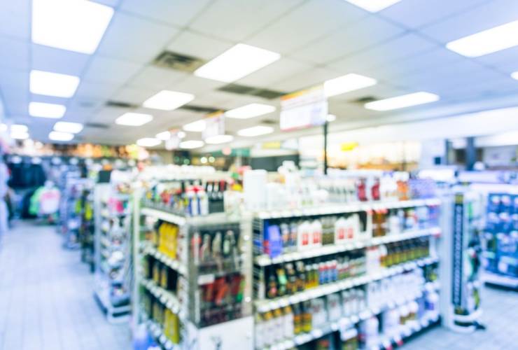 corsie di un supermercato